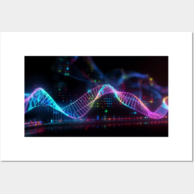 DNA Wall Art by GaussianBlur